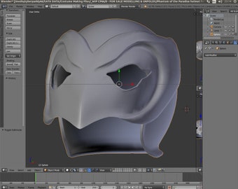 Phantom of the Paradise Helmet, A4-Letter in both Foam-Paper format, PDO-PDF files
