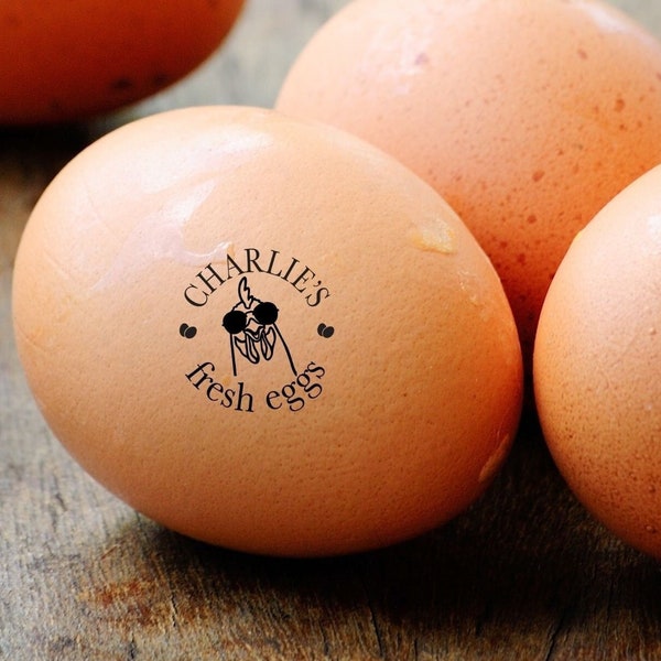 Egg Stamps Custom Personalized Egg Stamp, Chicken Coop Idea, Chicken Egg Stamp, Farm Stamper, Chicken Gifts, Hen Mini Egg Stamp For Farmer