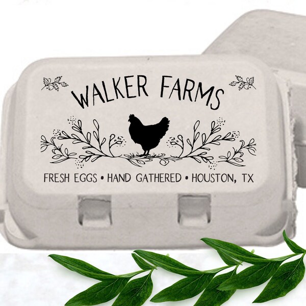 Egg Carton Labels Etsy