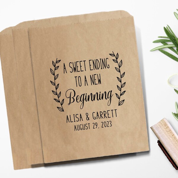 Wedding Cookie Bags Etsy