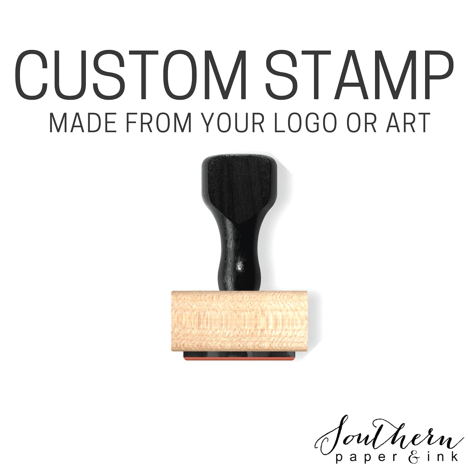 Stamp for Logo Custom Rubber Stamp Business Stamp Small Etsy
