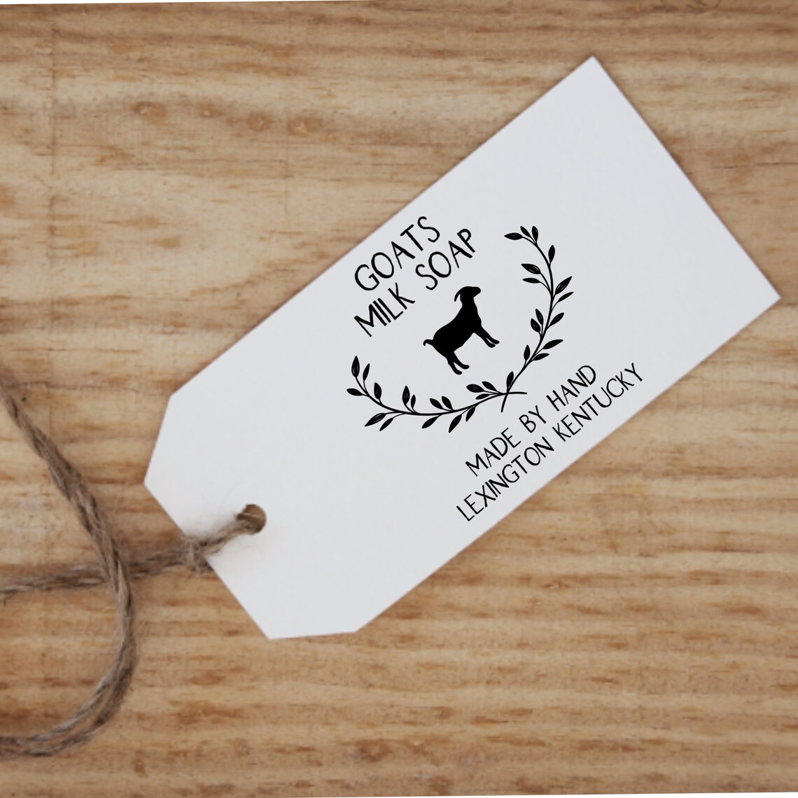 Goat Milk Soap Stamp Homemade Goats Soap Labels Custom Soap | Etsy