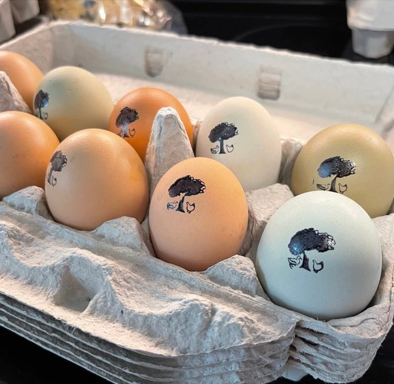 Custom Stamp for Eggs Custom Farm Stamp Farm Logo Your ART Etsy