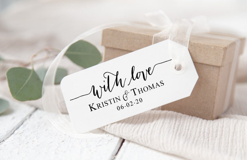 Personalized Wedding Stamp Wedding Favor Stamp With Love Etsy