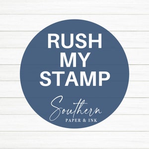 RUSH MY STAMP Rush Production Add On for stamps Please purchase this in addition to your stamp image 1