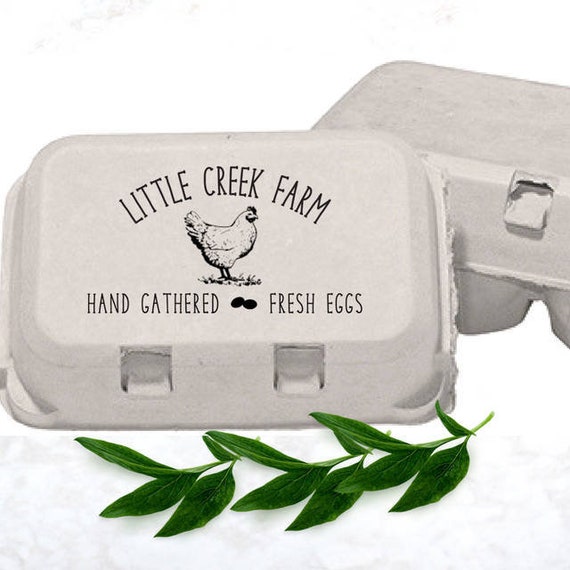 Stamps Rise & Shine Mini Egg Stamp Small Stamp Farm Tag Stamp Backyard Chickens Chicken