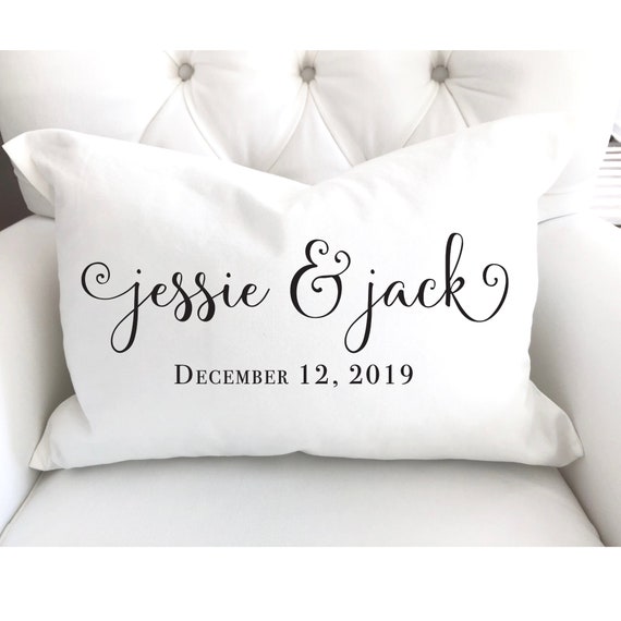 Personalized Pillows Custom Wedding Gift Customized Pillows Etsy