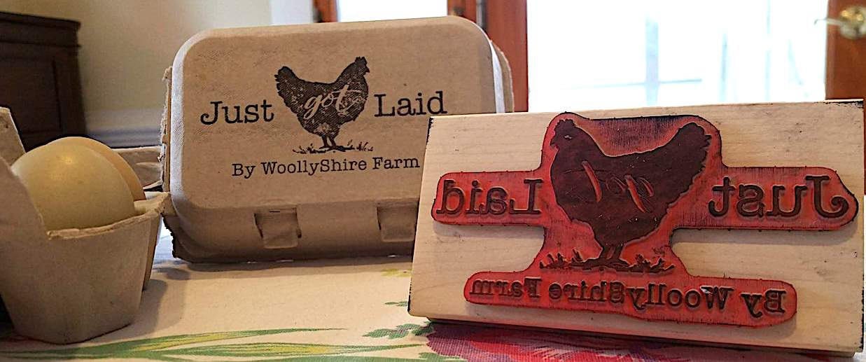 PERSONALIZED EGG STAMPS, Chicken Stamp, Chicken Egg Label, Farm Name Gift,  Fun Chicken Owner Gift, Chicks Hen Design, Chicken Coop Decor by Southern  Paper and Ink