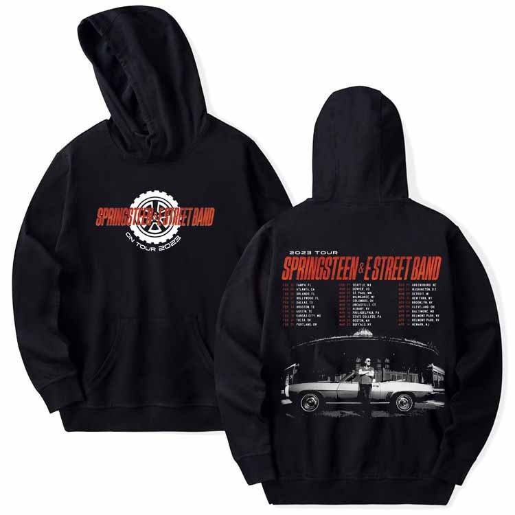 Discover Bruce Springsteen 2023 Tour Hoodie