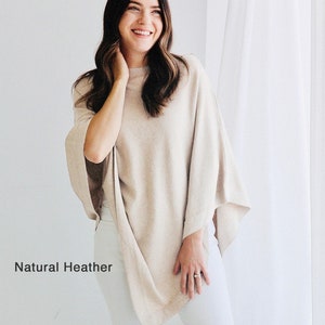 Lightweight poncho sweater store