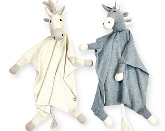 Pferd - Bio Baby Schmusetuch Lovey Schmusetuch