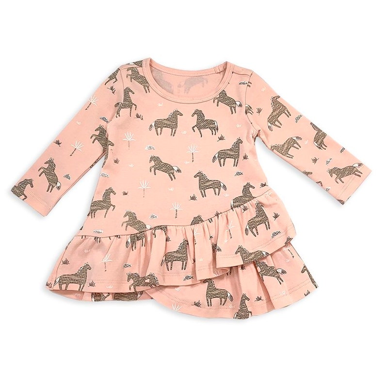 Baby Girl FLARE or TULIP Dress Bloomer Set Organic Cotton Etsy