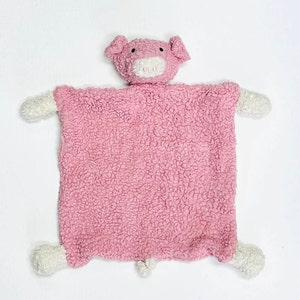 PIG - Organisk SHERPA Lovey Baby Trygghetsfilt Gosfilt (2 Färger)