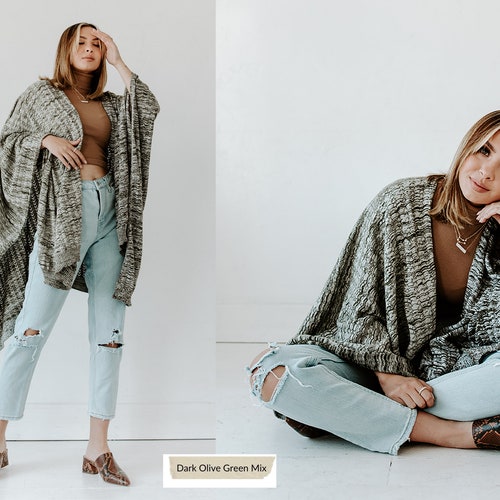 Eco-chic Pointelle Knit TRAVEL WRAP 