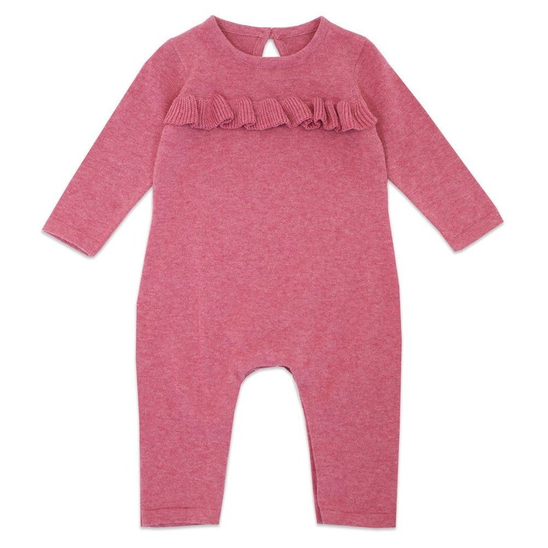 Baby Girl Ruffle Romper Coverall 100 ORGANIC COTTON Super Etsy