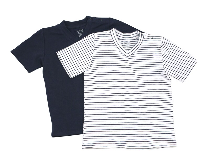 Organic Cotton Jersey Baby V Neck Tee Shirt SHORT SLEEVE Etsy