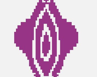 Srom: cyfrowy wzór na mozaikę szydełkową