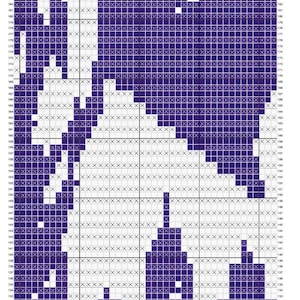The Defender of Gotham (overlay mosaic crochet pattern) image 3