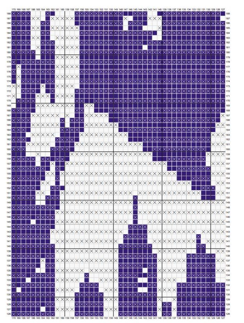 The Defender of Gotham (overlay mosaic crochet pattern) image 3