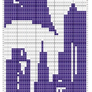 The Defender of Gotham (overlay mosaic crochet pattern) image 2