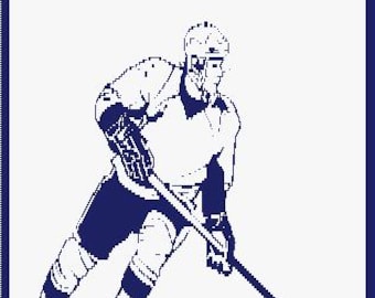 Hokeista: cyfrowy wzór na mozaikę szydełkową