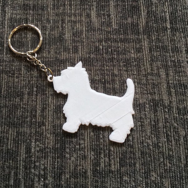 Porte-clés Chien West Highland Terrier