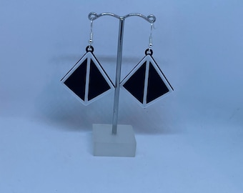 3d Printed DnD Dice Earrings