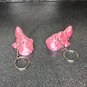 Flexible Whale Shark Keyring