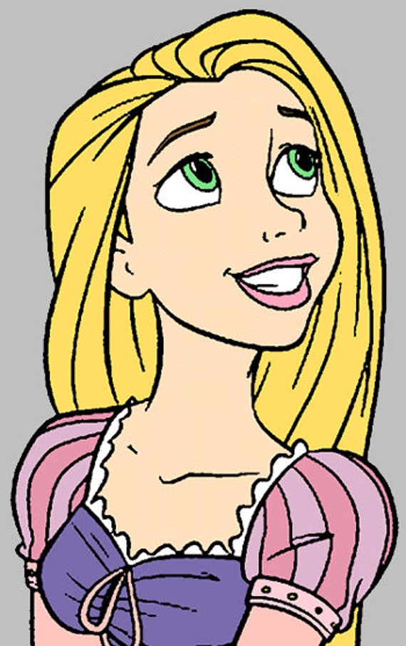 Download Items similar to Disney Rapunzel png, dxf, svg, T shirt ...