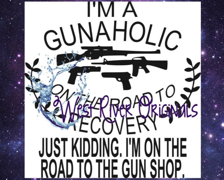 Download Gunaholic svg png T Shirt SVG Digital File | Etsy