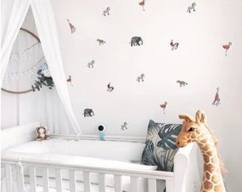 scandi nursery wall stickers