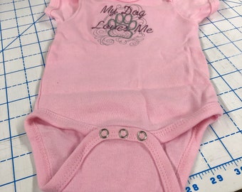 Onesie My Dog Loves Me