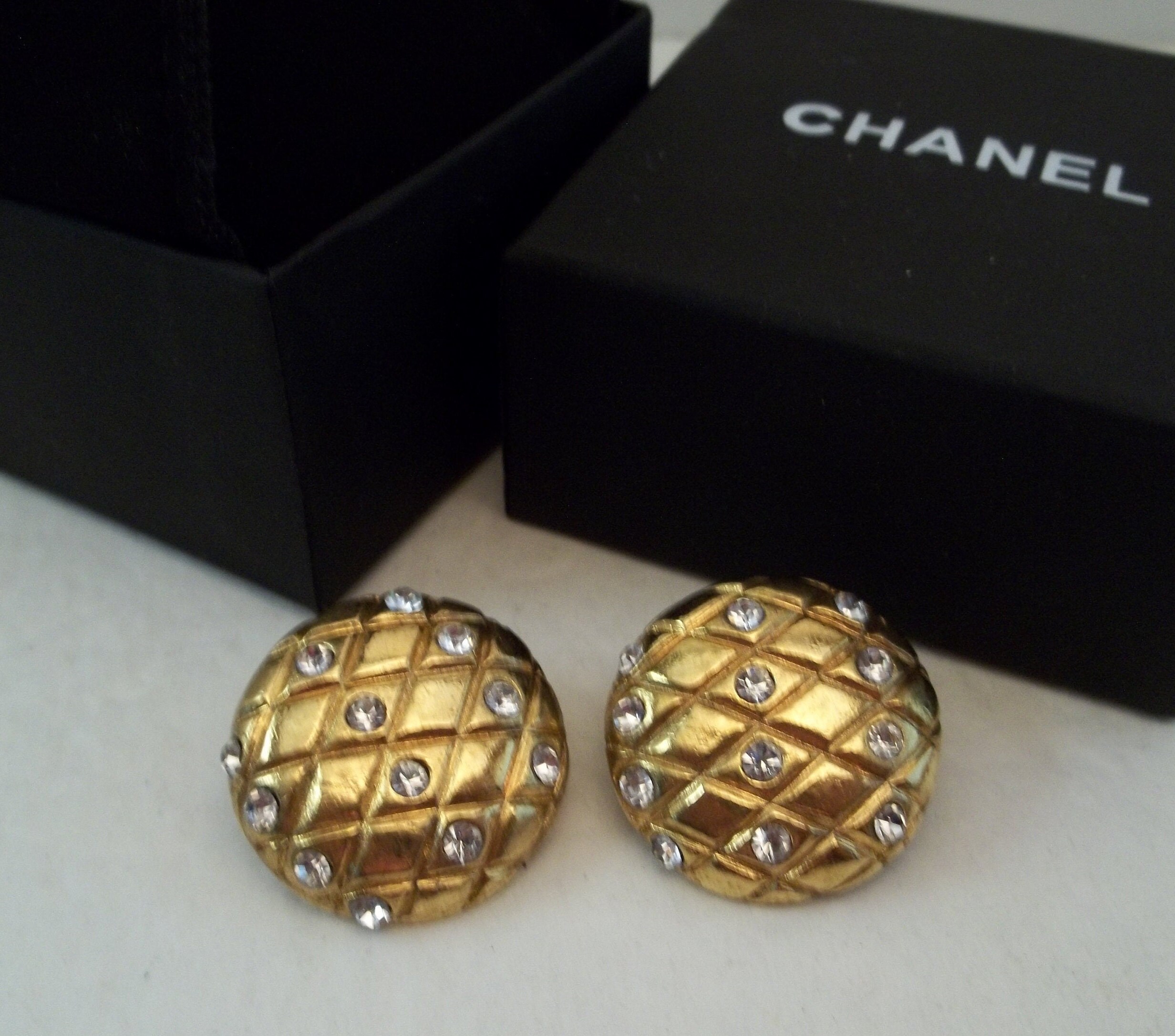 Chanel Rhinestone - Etsy