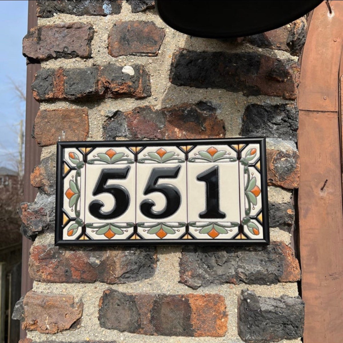 Custom House Number Sign for our first home - 3416