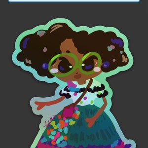 Familia Abstract Stickers