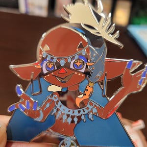 Skeleton Leader Glow in the Dark XL Limited Edition Enamel Pin