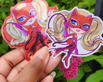 Ann Takamaki Panther Holographic Sticker