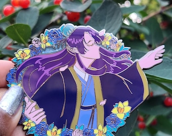 Jinshi Flowers XL Limited Edition Enamel Pin