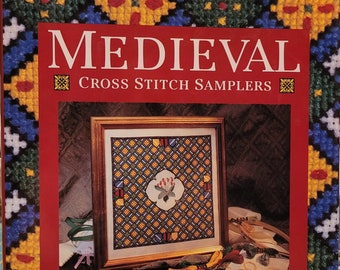 Medieval Cross Stitch Samplers by Angela Wainwright