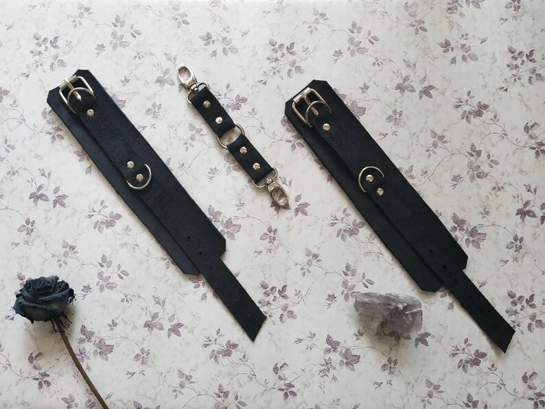 Handcuffs Black Handcuffs With Soft Padding and Heavyduty Etsy