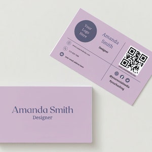 Business Card Template (Editable)