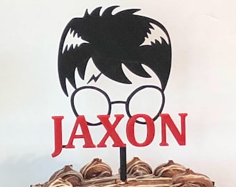 Custom Harry Potter Silhouette Cake Topper