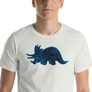 Triceratops Short-Sleeve Unisex T-Shirt