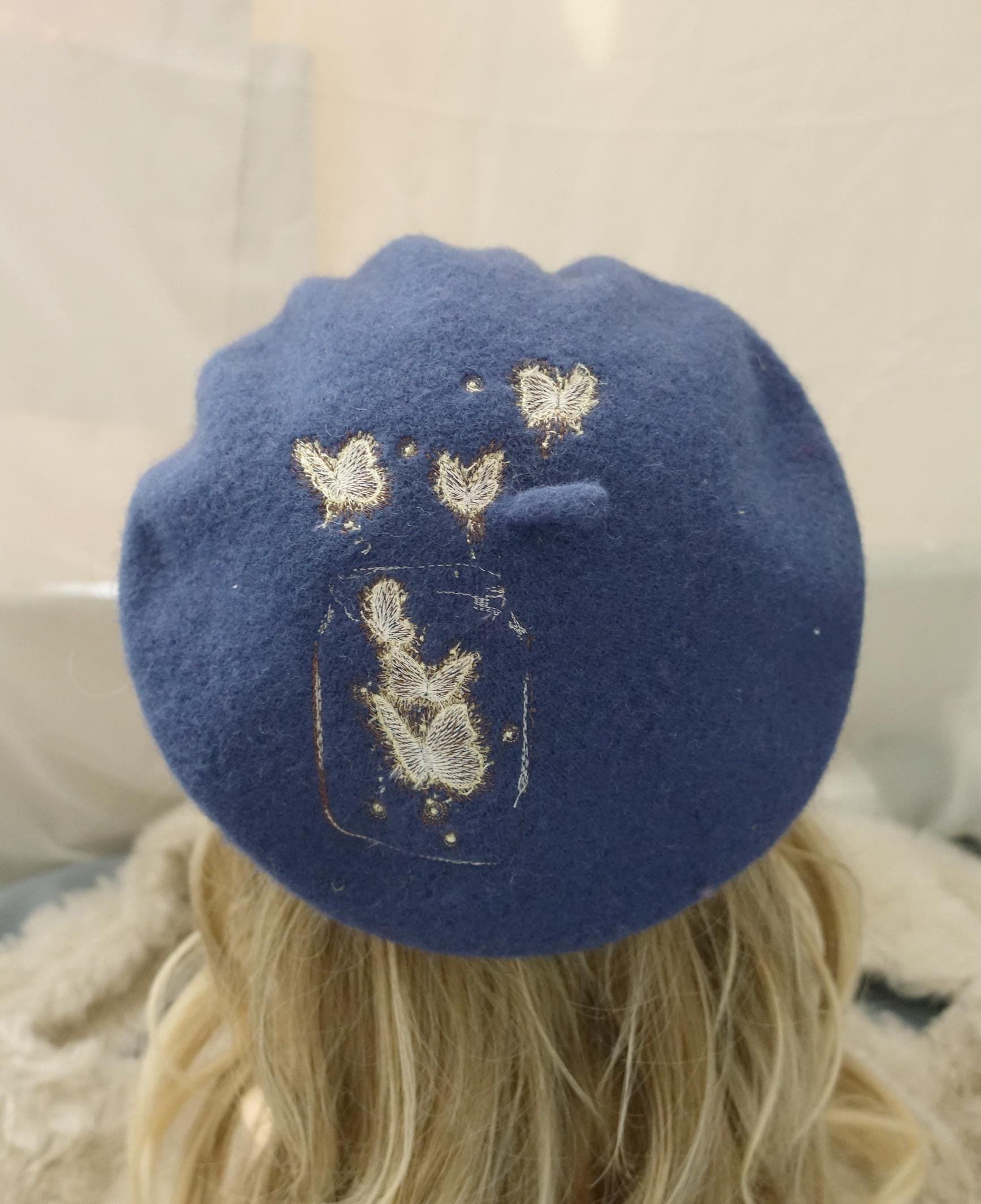 Butterfly Beret - Etsy display picture 2