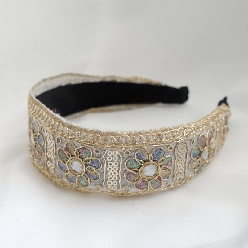 Sequined Rope Headband main image 1