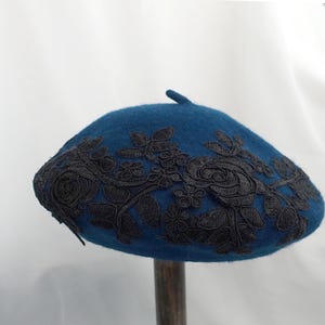 Essential Wool Beret London Blue main image 0
