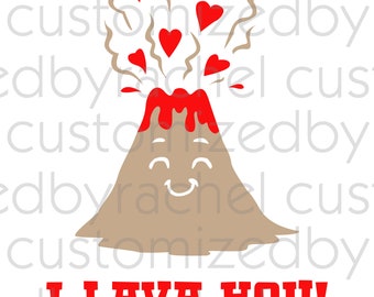 I Lava You SVG Files