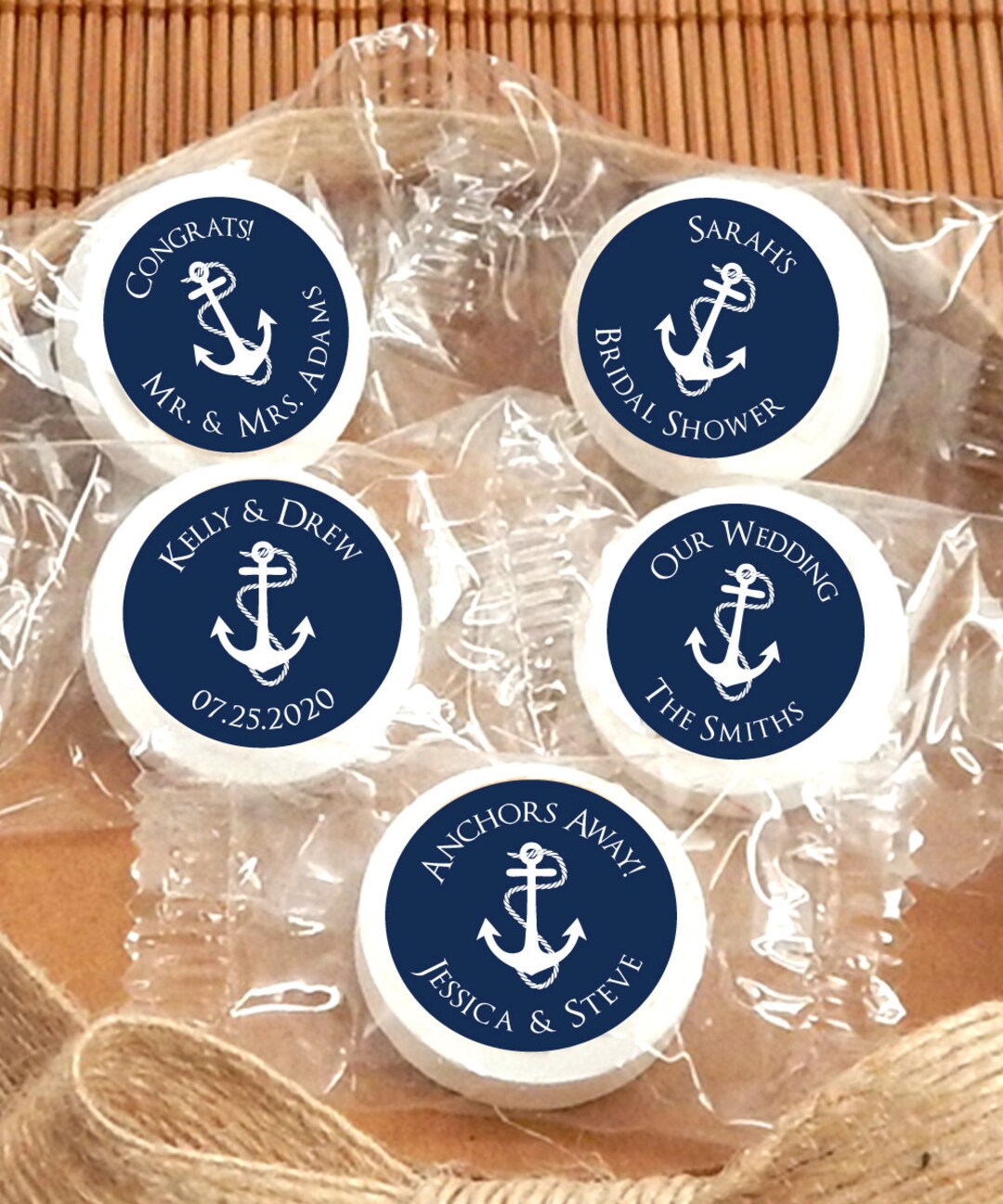 Wedding Favors Mints Anchor Life Savers® Mints Bridal Shower Etsy