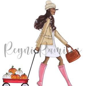 Herfst illustratie, herfst clipart, herfst downloadbaar, afdrukbare kunst, onmiddellijke download, vallen afdrukbaar, digitaal downloadbaar