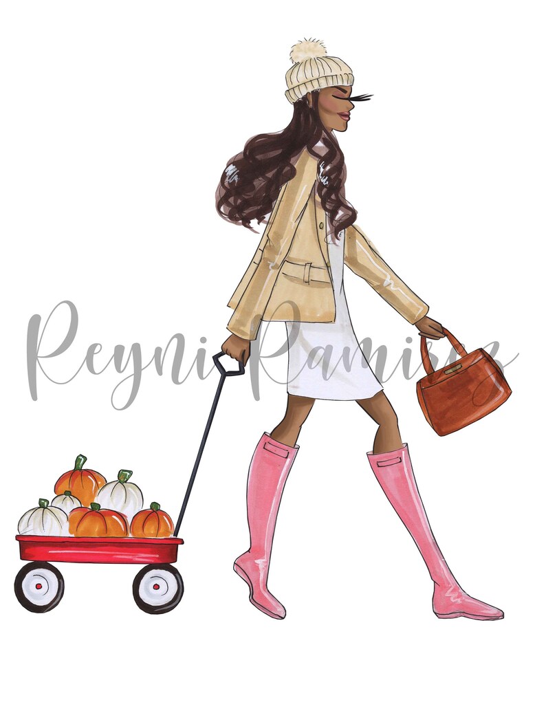 Illustrazione autunnale, clipart autunnale, scaricabile in autunno, arte stampabile, download immediato, stampabile in autunno, scaricabile digitale immagine 1
